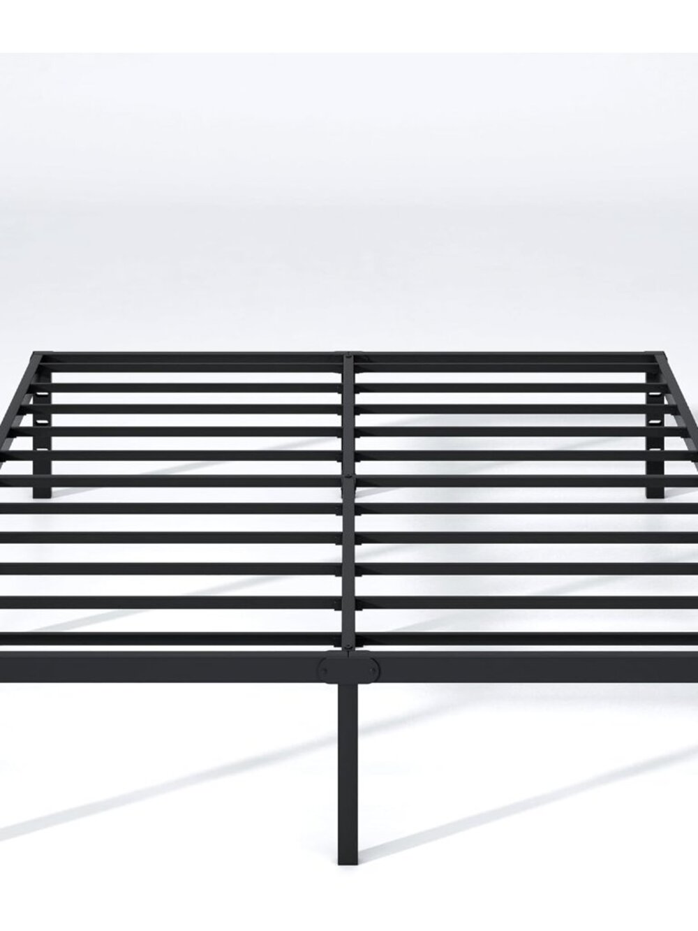 Metal Bed Frame,Queen Size Bed Frame with Storage Space,Heavy Duty Sturdy Mattre